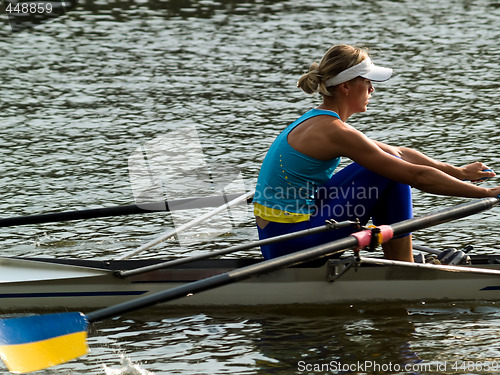 Image of Rowing girl