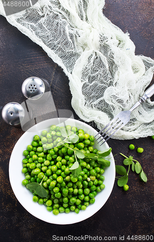 Image of green peas