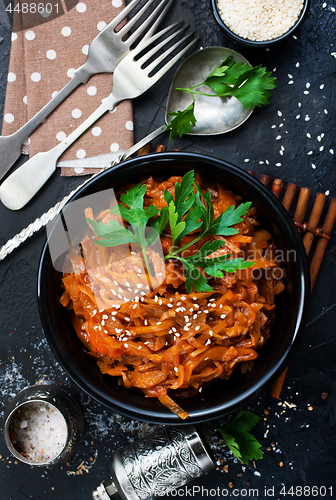 Image of  braised cabbage