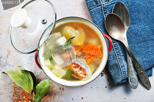 Image of fish soup