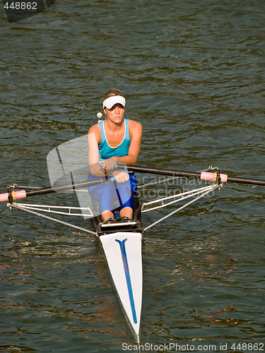 Image of Rowing girl