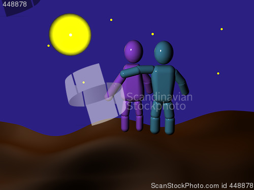 Image of Couple 3d