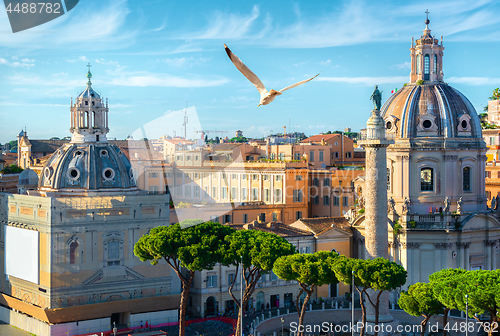 Image of Trajan column in Rome