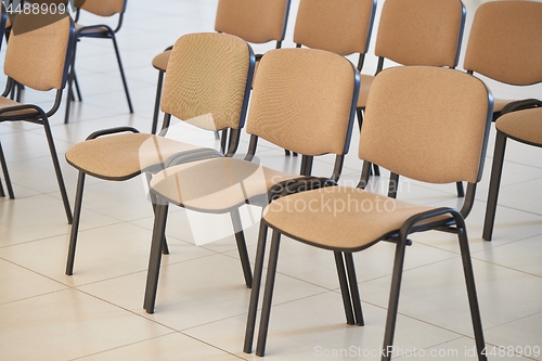 Image of Rows of Chairs