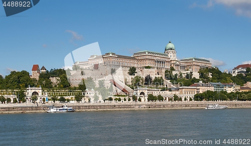 Image of Buda Castle in Budapest, Hungary