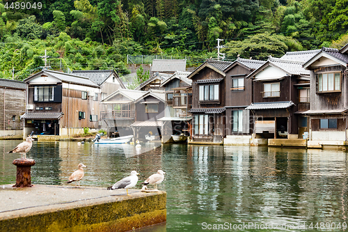 Image of Seaside town in Ine-cho of Kyoto