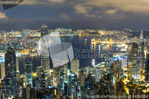 Image of Hong Kong cityscape