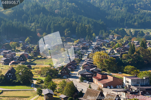 Image of Shirakawago village in Japan