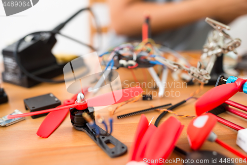 Image of Assembler of drone