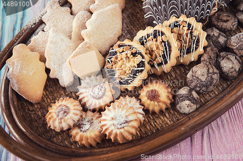 Image of Tasty different cookies