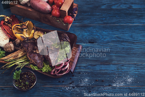Image of Grilled beef meat