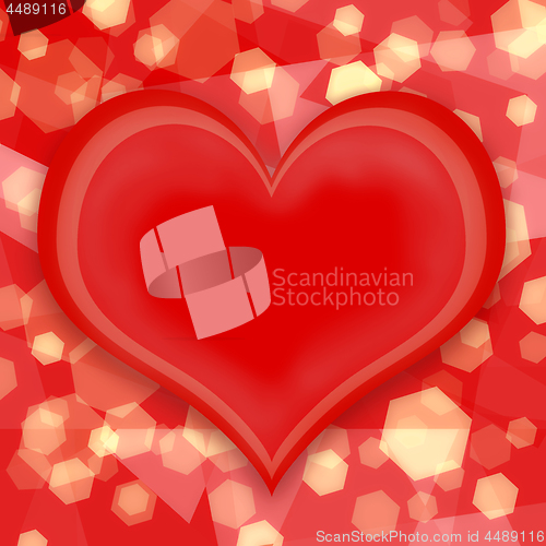 Image of Love heart background
