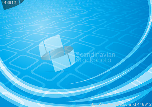 Image of Blue squares