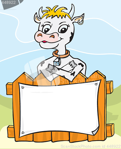 Image of Friendly cow