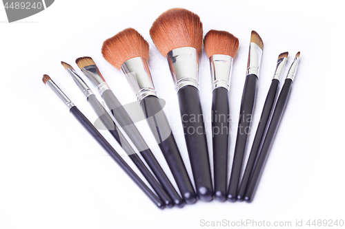 Image of Makeup brushes