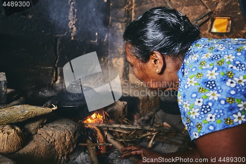 Image of Old home kitchen in Sri Lanka