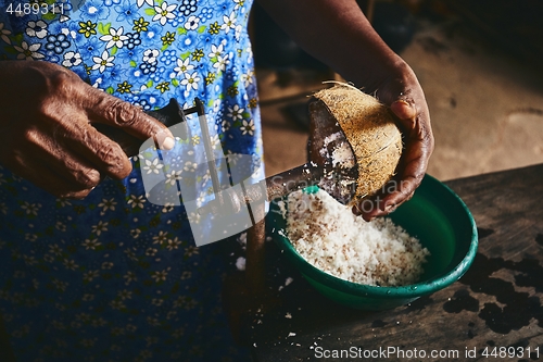 Image of Old home kitchen in Sri Lanka