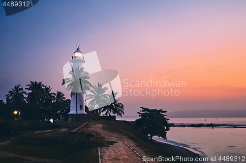 Image of Lighthouse at sunrise