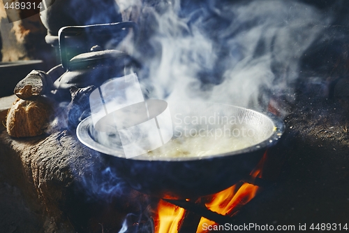 Image of Old home kitchen in Sri Lanka