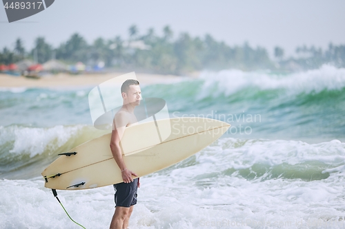 Image of Portrait of surfer