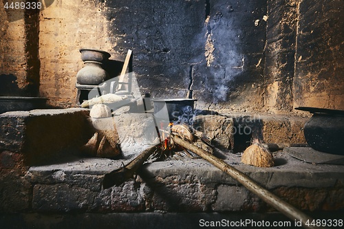 Image of Old home kitchen in Sri Lanka