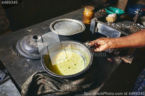 Image of Old home kitchen in Sri Lanka