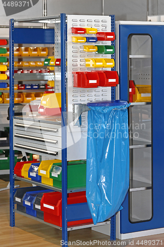 Image of Trays and Bins Storage