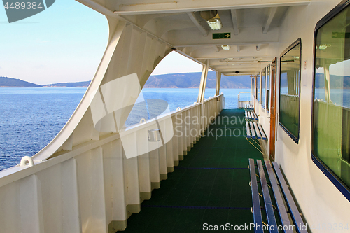 Image of Ferry boat corridor