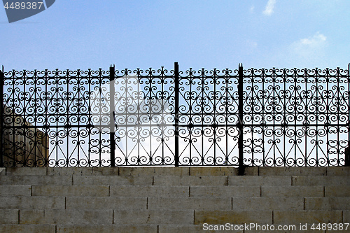 Image of Ironwork fence