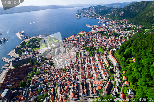 Image of Bergen is a city and municipality in Hordaland on the west coast