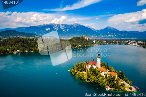 Image of Slovenia - resort Lake Bled.