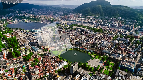 Image of Bergen is a city and municipality in Hordaland on the west coast