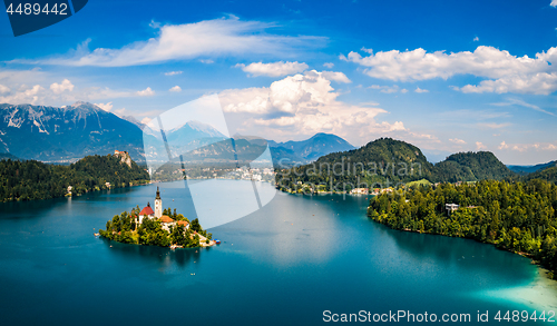 Image of Slovenia - resort Lake Bled.