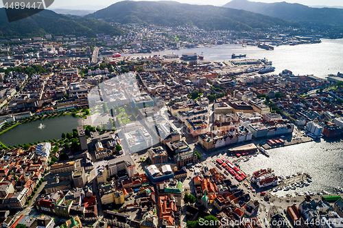 Image of Bergen is a city and municipality in Hordaland on the west coast