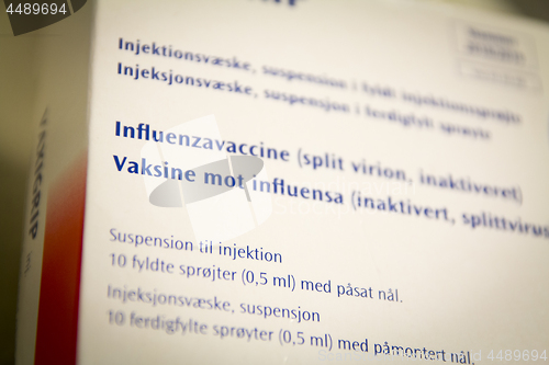 Image of Influenza Vaccine