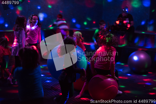 Image of Kids neon disco party