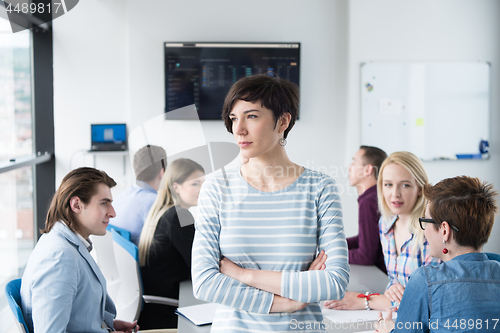 Image of Portrait of successful Businesswoman