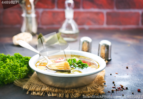 Image of vegetable soup