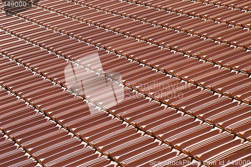 Image of Tiled roof detail