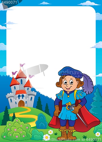 Image of Prince and castle theme frame 2