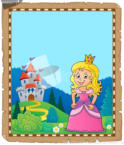 Image of Princess topic parchment 2