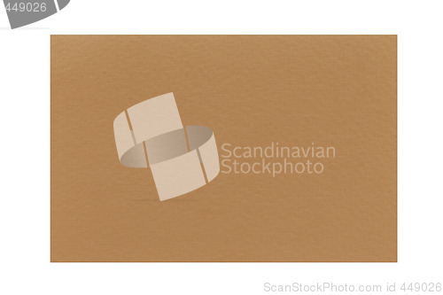 Image of Blank business card