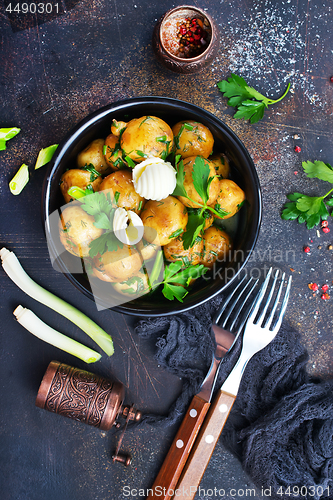 Image of boiled potato