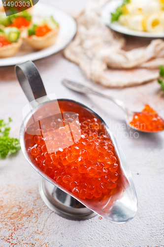 Image of salmon caviar 