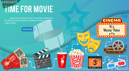 Image of Cinema and Movie Banner