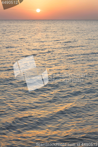 Image of Sunrise at sea