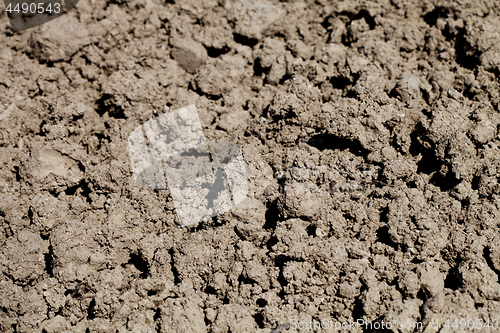 Image of Soil prepared for cultivation.