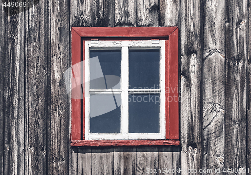 Image of Window of a traditional rustic house