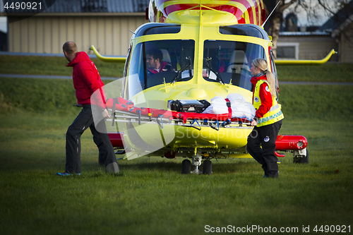 Image of Ambulance Helicopter