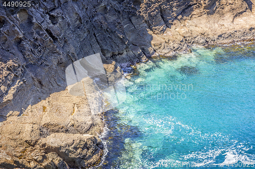 Image of Idyllic coastal bays and sea caves exploring